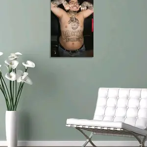 That Mexican OT RAPPER Popular Art Poster Wall Art Picture Painting Poster Canvas Print Posters Artworks Bedroom Living Room Decor 08x12inch(20x30cm) Decoration Gifts Photo Artistic
