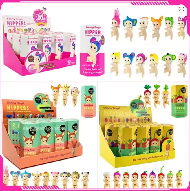 Model toys: Sonny Angel model collection, super cute phone and laptop accessories