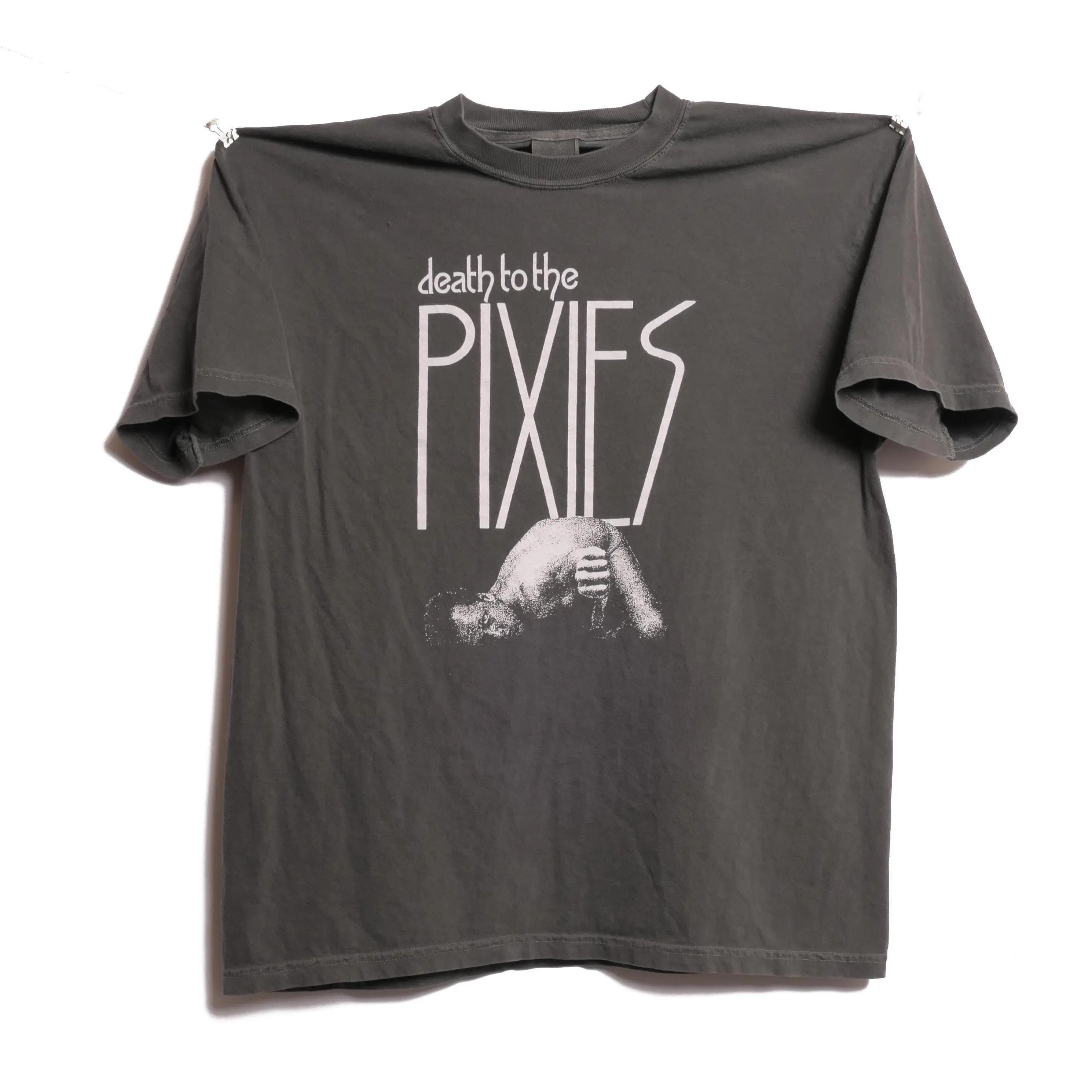 Pixies Death To The Pixies Tee Ultra Faded Post Punk Alternative Noise Grunge Band Shirt Album Surfer Rosa Bossanova Doolittle