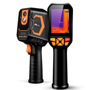 Dual Thermal Imaging Camera, 256×192 IR Resolution, 25Hz Handheld Infrared Camera with Thermal & Visual Overlay, -4°F to 1022°F Temperature Measurement for Home, Electrical & Building Inspection