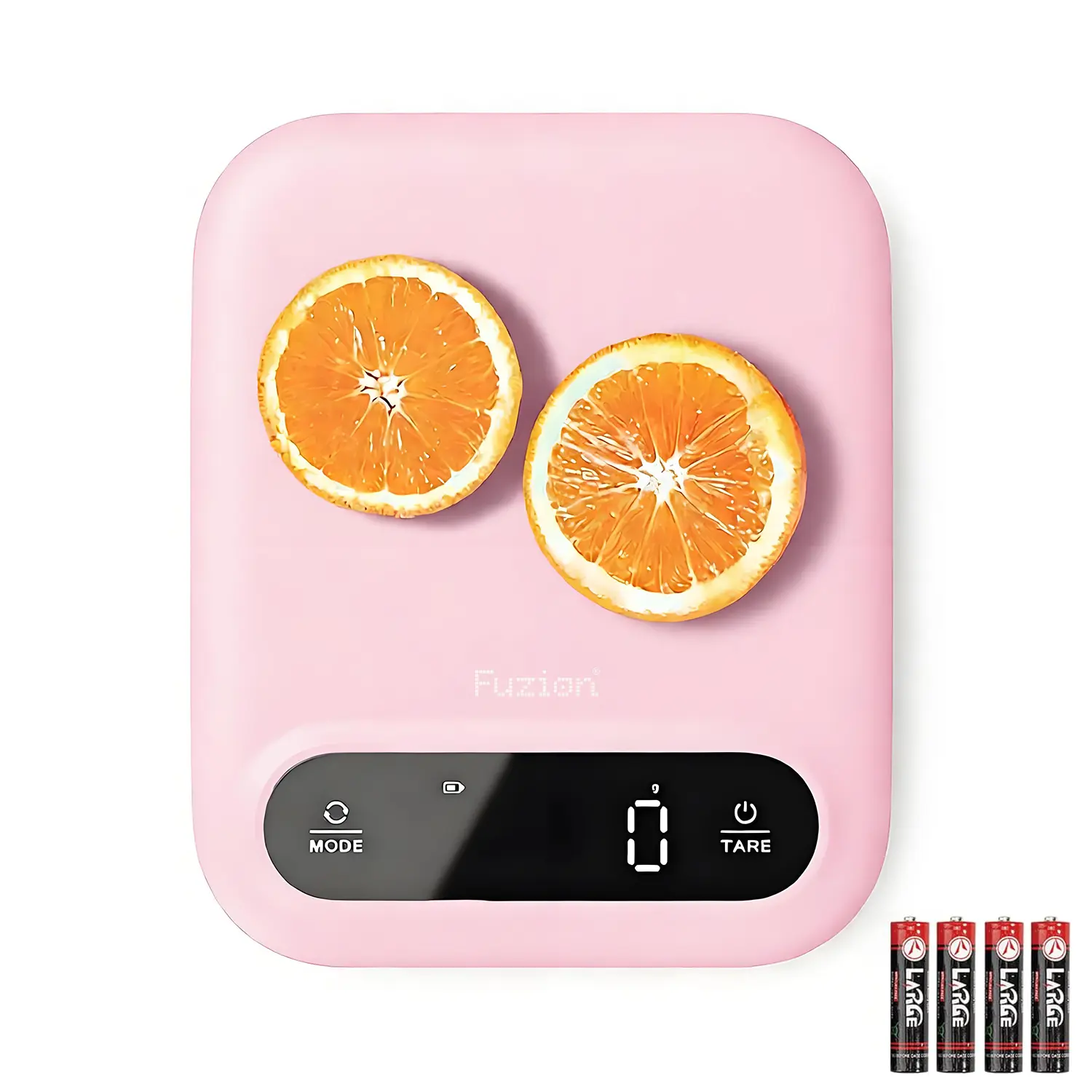 Pink High Precision Digital Food  Kitchen Scale 5000g/11lb*1g - 6 Units g,oz,kg,ml,fl.oz,lb,lb:oz Tare Function Auto On/Off for Baking Cooking Meal Prep Bread, milk and other foodstuffs / ingredients  digital food scale  (Batteries Included)