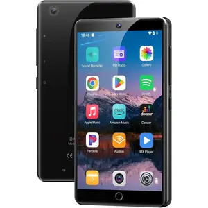 80GB(16GB+64GB) MP3 Player with Bluetooth and Camera, Android 13 OS MP3 MP4 Player with 4" Touchscreen and Speaker, Spotify Music Player with Spotify Kids, Audible, Play Store