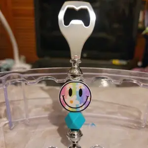 Bottle Opener - Colorful Design with Handle - Kitchen Utensils