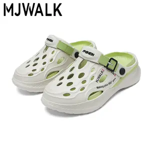 New Sporty Fashion Non-Slip Waterproof Bathroom Slippers, Lightweight for Home Use, Comfortable Height Boost