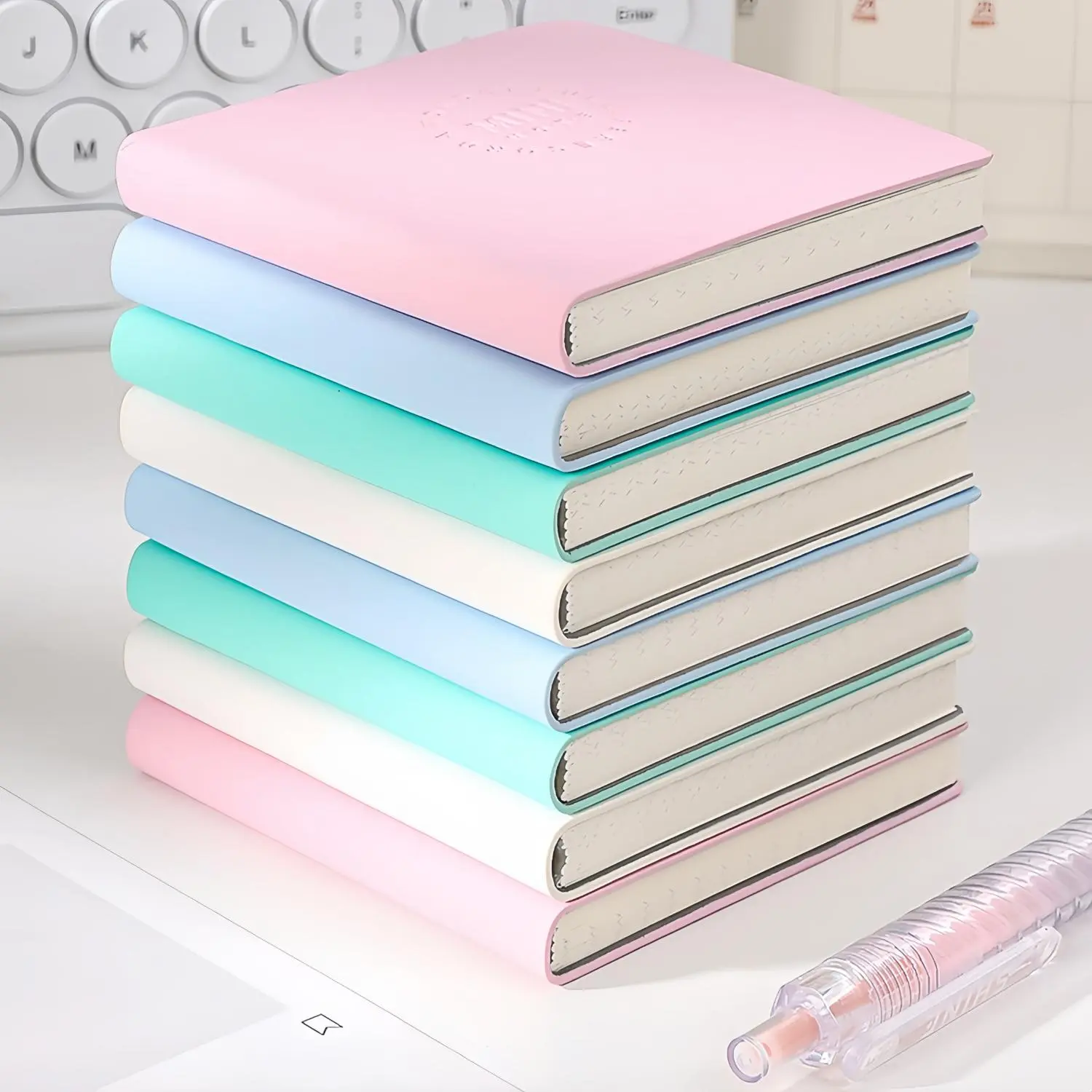 Mini Notebook, 3 Counts/set Portable Pocket Hardcover Notebook, Blank Diary Memo Planner Sketchbook, Hardcover Journal, Office Stationery & Supplies