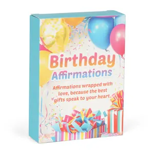 Positive Affirmations Cards for Women Men Birthdays 50 Empowering Manifestation Cards Uplifting Celebration Motivation Thoughtful Gift for Friends Family