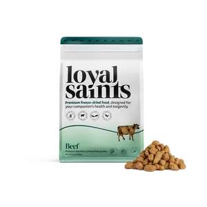 Loyal Saints Premium Freeze-Dried Chicken Dog Food 14oz - Healthy, High Protein, and Grain-Free Raw Chicken Nuggets - Complete and Balanced Meal Topper, Snack, Dog Food & Picky Eater Favorite - Made in The USA - Woman Owned - Dog Nutrition - Dog Treat
