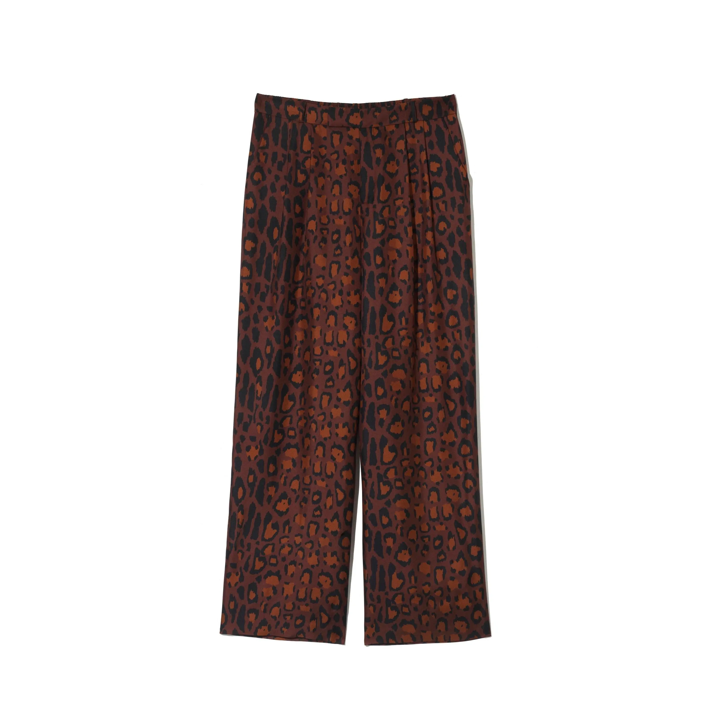 Salinas Silk Trouser Chocolate Jaguar Man