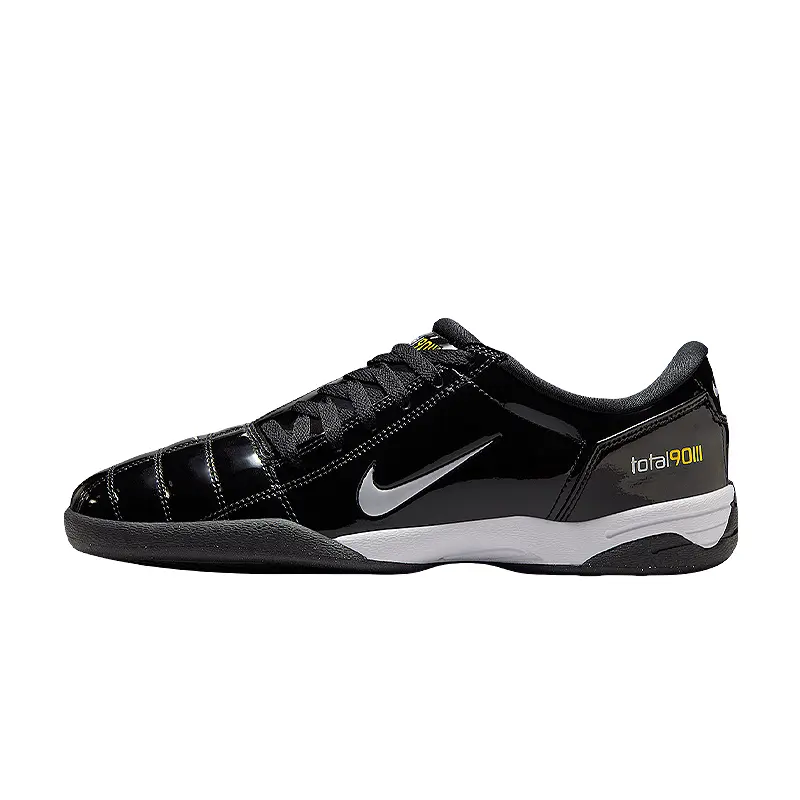 Nike Total 90 3 SP 'Black' 2025 Performance Football Boots - Classic Design, Responsive Soleplate, Black Leather Upper, New Release Soccer Shoes for Soccer Enthusiasts, Sportswear, Solid, Runs Small