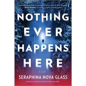 USED-Nothing Ever Happens Here: A Thriller by Nova Glass, Seraphina (Paperback)