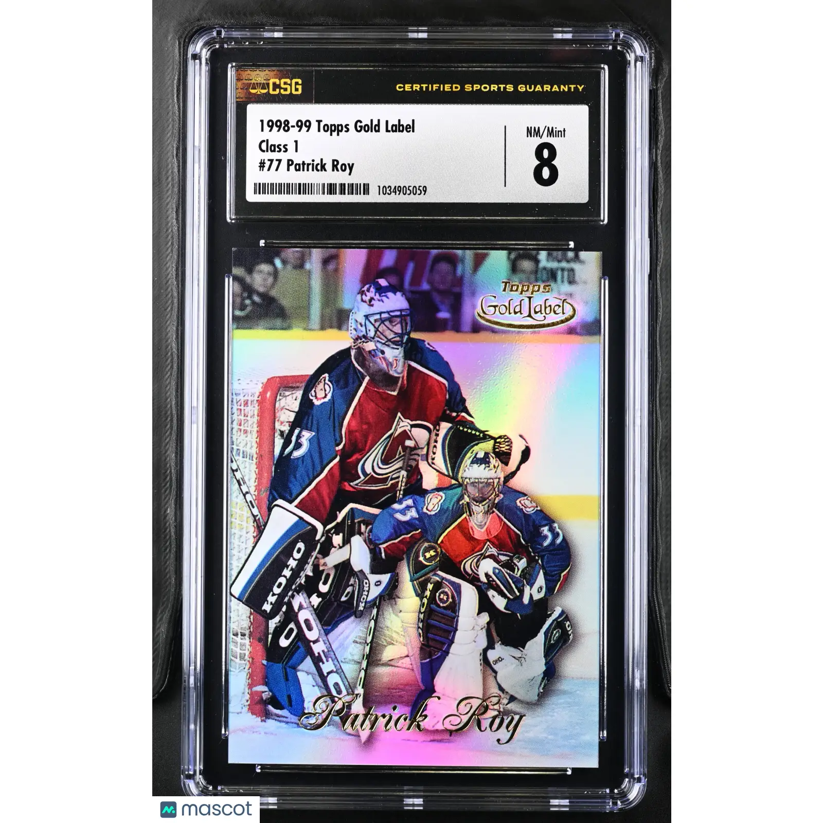 Patrick Roy CGC 1998 Gold Label #77 Class 1 Hockey 8