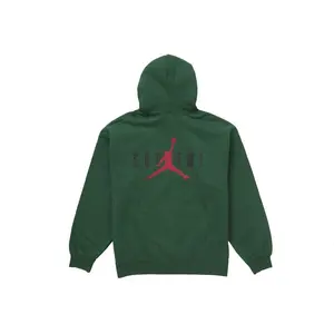 Supreme Men's Jordan Hooded Sweatshirt (FW24) Green, from StockX