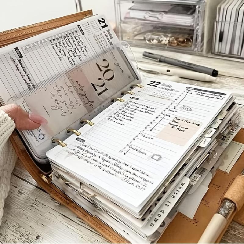 Latest Version 2026 Full-Year Planning Toolkit, 104 Pages Life Area Simple Planner, Personal Schedule Memo Gift, Large Capacity Gift Box with Paperclips, Stickers, Calendar, 104 Pages Planner