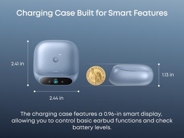 soundcore Liberty 5 Pro by Anker True Wireless Earbuds - Guinness World Records-Certified Call Quality, ANKER Thus AI Chip, Active Noise Cancelling (ANC Headphone), In-Ear Bluetooth Earbuds, Crystal-Clear Calls for Noisy Environments
