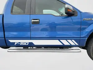 2X Ford F-150 Vinyl Door Body Racing Decals Stripes Stickers Vinyl Graphics