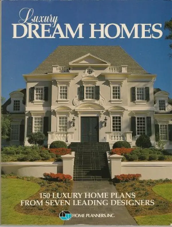 Used Luxury Dream Homes English Book - Good, 1.69 lbs Softcover by Home Planners Inc (Paperback Alternative)
