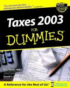 USED-Taxes For Dummies by Eric Tyson (Paperback)