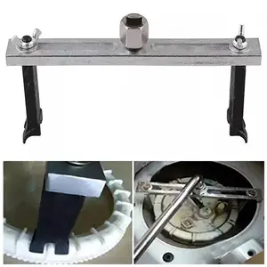 Fuel Pump Removal Tool, Adjustable Fuel Pump Lock Ring Tool, Fuel Tank Lid Cover Remove Spanner, Fuel Tank Repair Kit, Universal 3/8” to 1/2” Adjustable Wrench