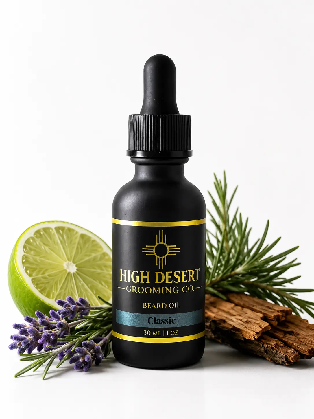 Desert Classic Beard Oil - Fresh Citrus & Barbershop Woods