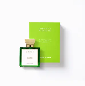 Creme De Pistache Unisex Extrait De Parfum Long-Lasting Gourmand Fragrance with Pistachio, Vanilla & Amber Perfume