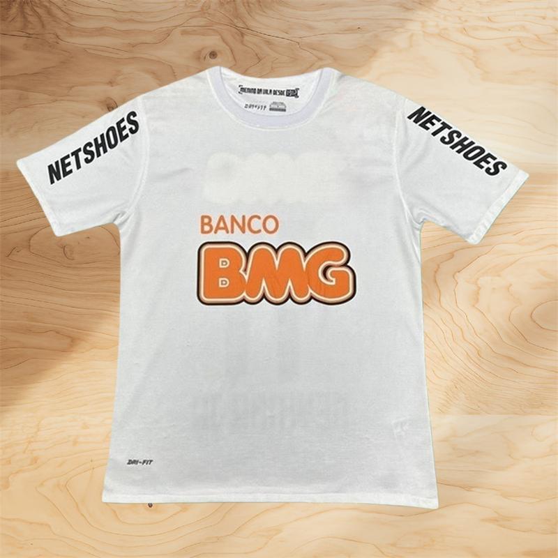 2012 2013 Home White Retro No.11 Neymar Short Sleeved Soccer Jersey