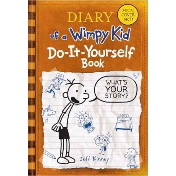 USED Book - Diary of a Wimpy Kit Do-It-Yourself Book by Jeff Kinney (Hardcover) - english