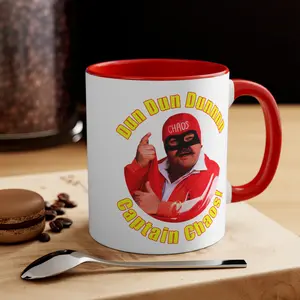 Captain Chaos The Cannonball Run Ceramic Coffee Mug, Movie Gift For Fans Mug 11Oz 15Oz