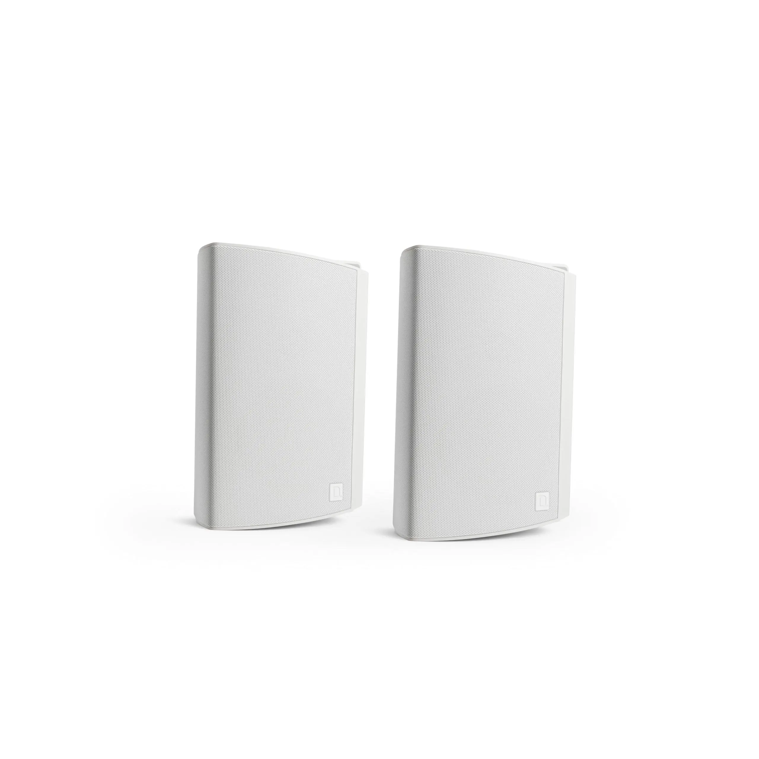 Definitive Technology Dymension AW-550 White Pair Pack Outdoor Wired Stereo Speakers - 2-Way Surface Mount, 5.25in Woofer, 1in Tweeter, 5x8in Passive Bass Radiator, Rigid Enclosure, IP66 All-Weather