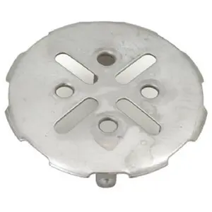 Plumb Shop Div Brasscraft  Master Plumber 2 in. Stainless Steel Drain Cover