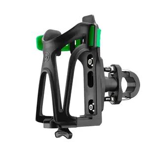 ROCKBROS E-Bike Adjustable Water Bottle Holder for 2.3-3" Bottles, Electric Bike & Motorcycle Mount