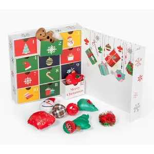 Midlee Cat Advent Calendar - 12 Days of Christmas Filled Cat Toy Gift