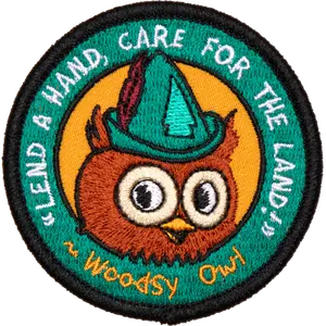Lend A Hand Embroidered Patch