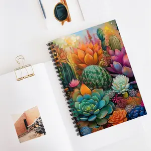 Cacti & Succulents Watercolor Notebook |  Journal for Notes | Diary | Dream Journal
