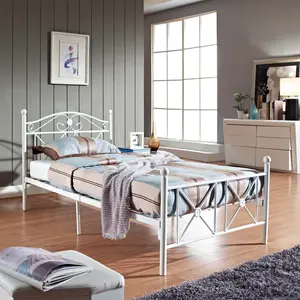 Modway Cottage Twin Bed in White
