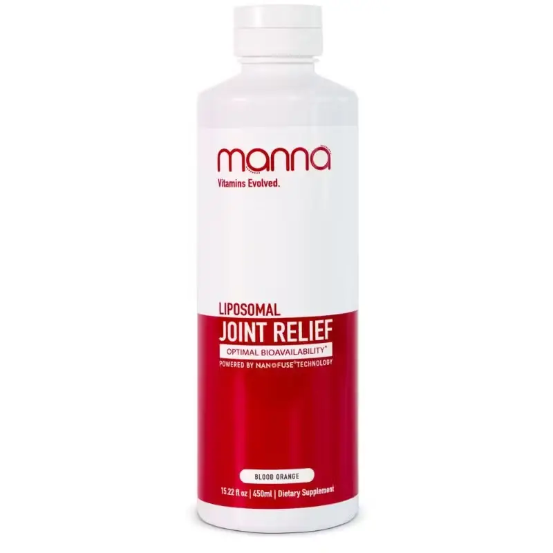 Manna Vitamins - Liposomal Joint Relief - All-in-One Natural Joint Support Supplement - Joint Supplements with Glucosamine Chondroitin
