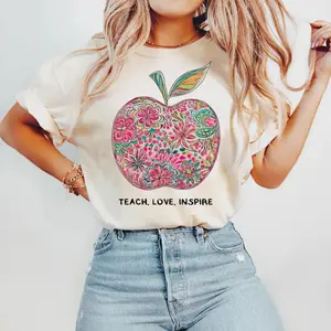 Teach Love Inspire Tee, Gift for Teacher, Back to School, Classroom Shirt, Teacher, School Clothes Shopping