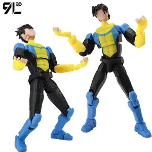 9L3D Unbeatable Mark Gay Mark Grayson Dummy13 Anime Action Poseable Collectible Model Multi-Jointed Figure Gifts For Kids Adults