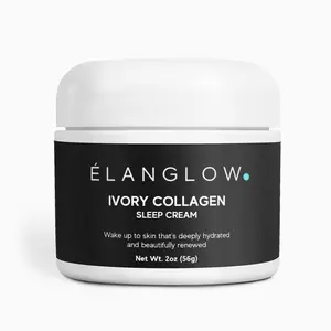 Ivory Melatonin Collagen Cream - Moisturizer Skin Repair + Anti Aging, Avocado oil, Hyaluronic Acid