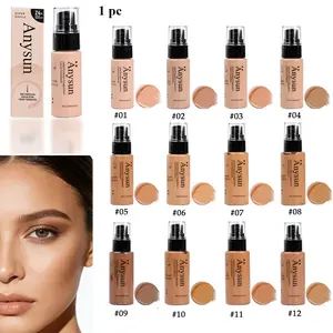 24H Long Lasting Liquid Foundation - Lightweight Hydrating, No Cakey, Natural Smooth Finish, Featherlight Foundation