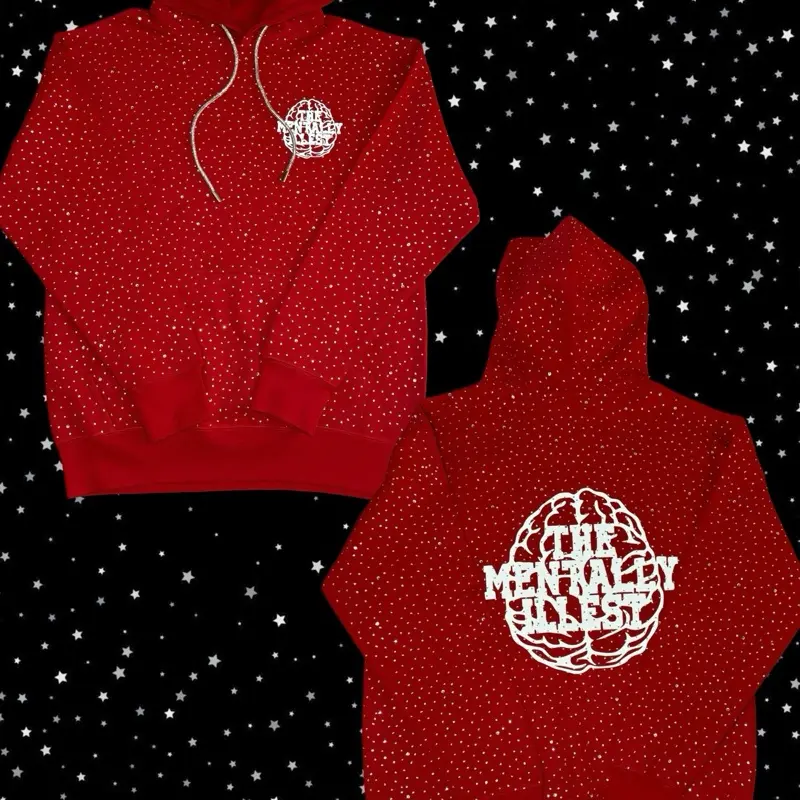 Intergalactic TMI hoodie Red