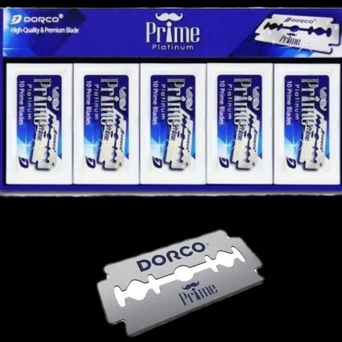 Dorco PRIME Razor Blades 100X10 STP301 - Durable & Comfortable Design