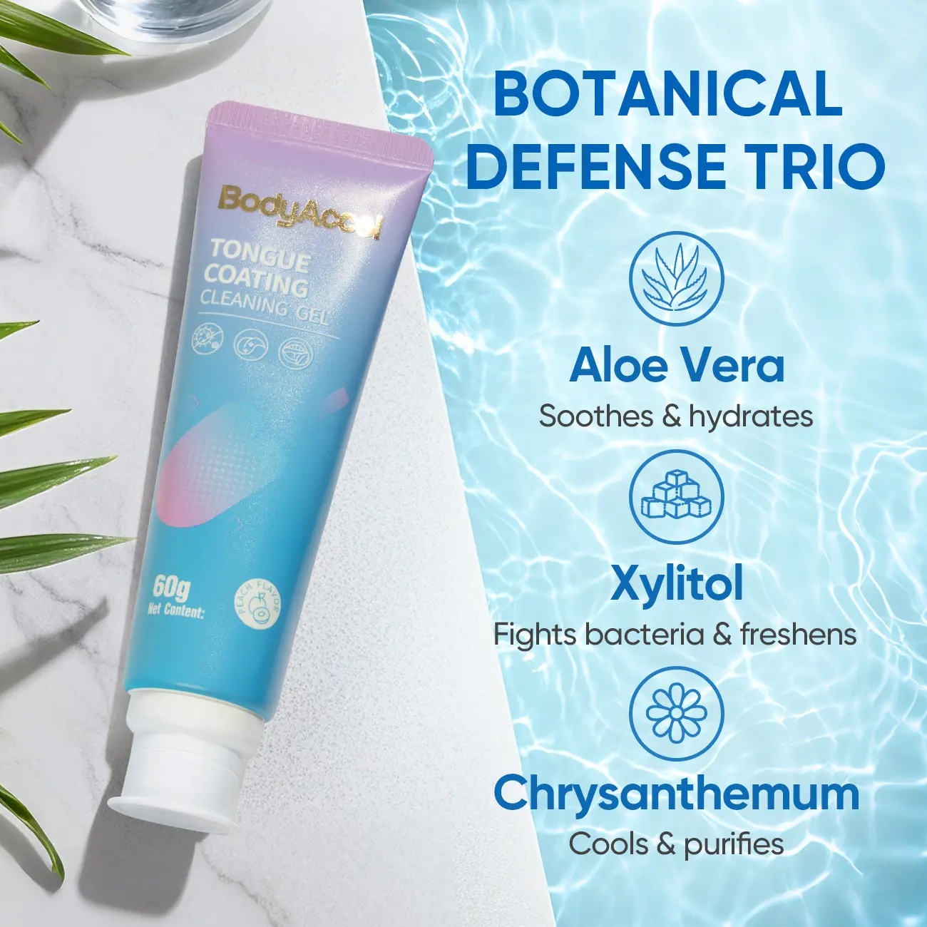 【BodyAccel】Tongue Cleaning Gel Bundle for Refreshing