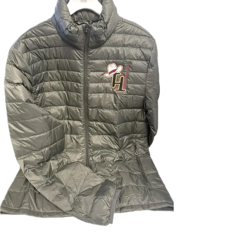 THT Men's Army Green Puffer Jacket