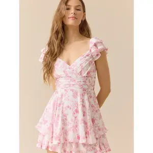Altar'd State Lainey Double Layered Romper