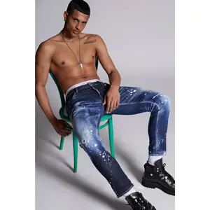 DSQUARED2 Dark SS Snowboard Wash Skater Jeans Mens Apparel
