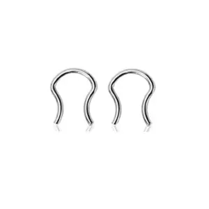 Septum Ring Retainers - Stainless Steel - Pair