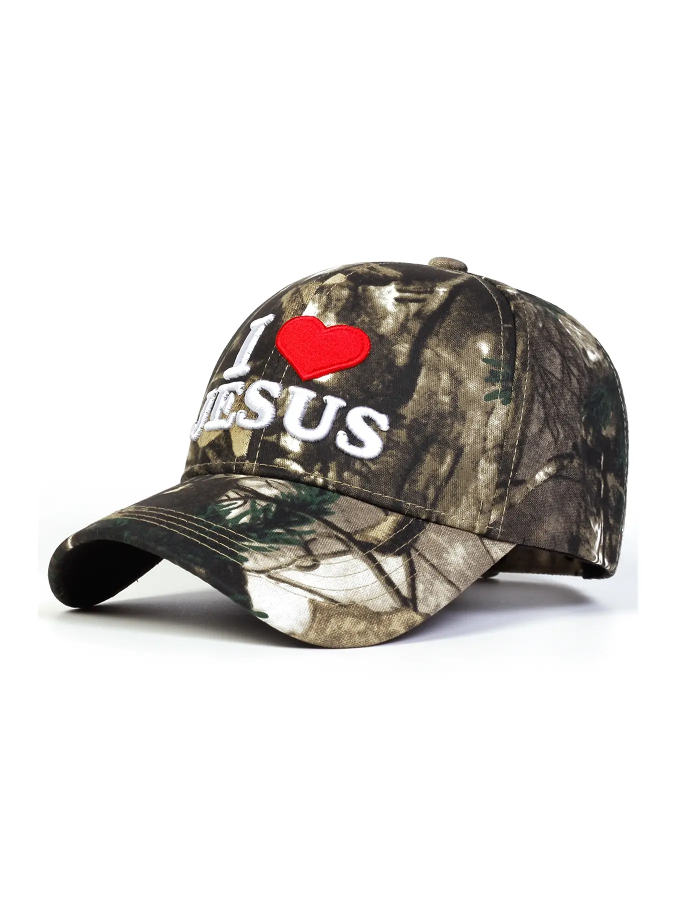 Unisex I Love Jesus Baseball Cap, Adjustable Fitted Woven Sun Protection, Casual Outdoor Travel Beach Vacation Headwear, Adjustable Fashion Snapback Hat, Fitted Snapback Hats