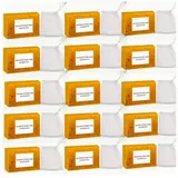 Lemon Turmeric & Kojic Acid Foaming Cleansing Soap Bar - Restore, Exfoliate & Boost Radiance, Acne-Fighting Daily Face & Body Wash for Men & Women with Soap Saver Bags, Christmas Gift