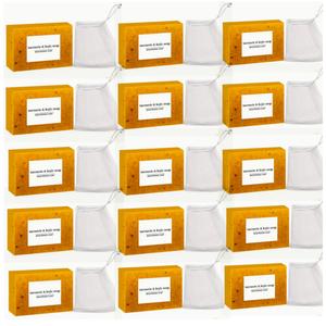 Lemon Turmeric & Kojic Acid Soap Bar, Summer Acne Face & Body Wash for Men & Women, Daily Skincare Cleanser Sets with Soap Saver Bags, Christmas Gift summerwins DealsForYouDays
