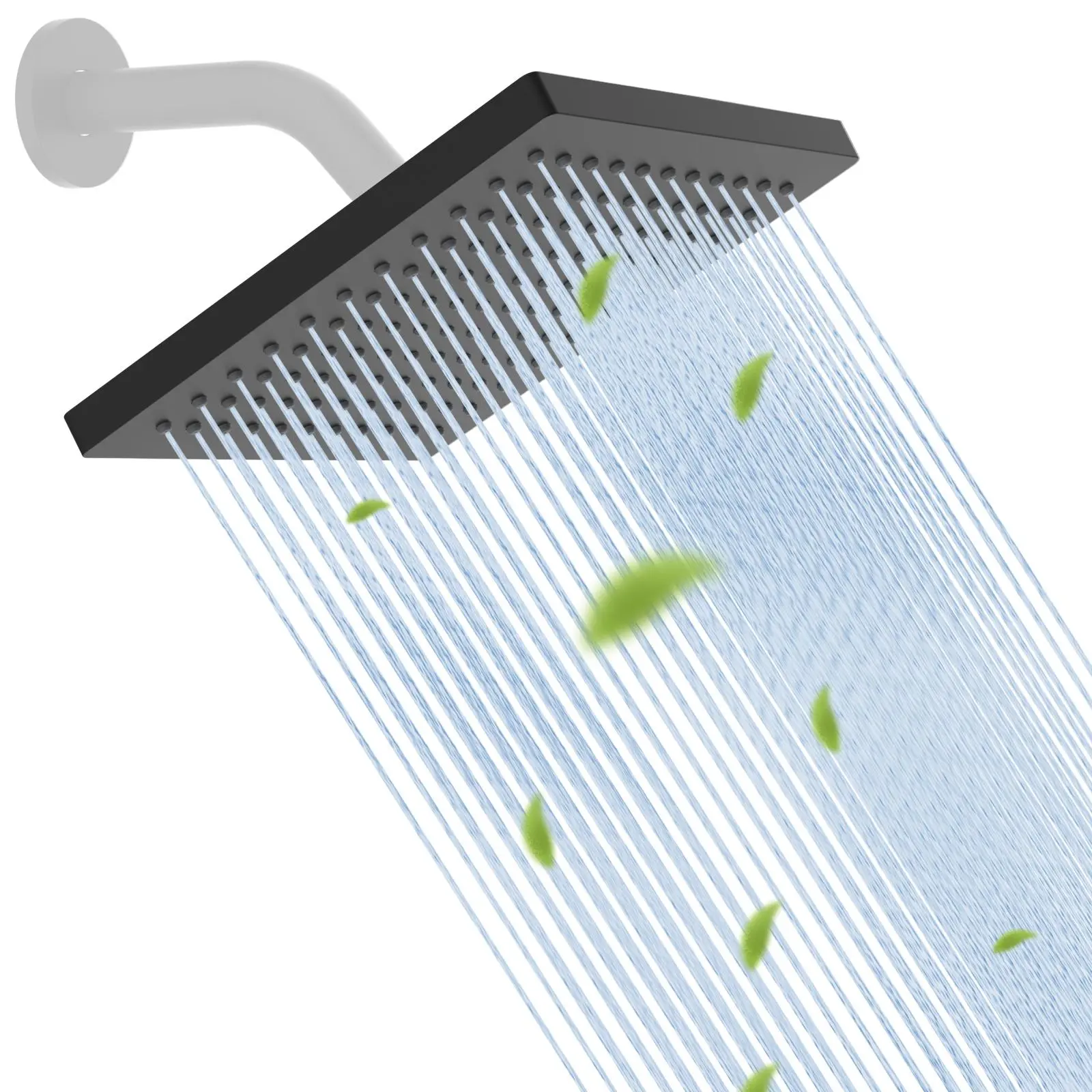 Square 8'' - Matte Black